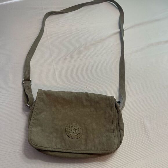 Kipling Olive Green Purse Handbag Crossbody - Picture 1 of 10
